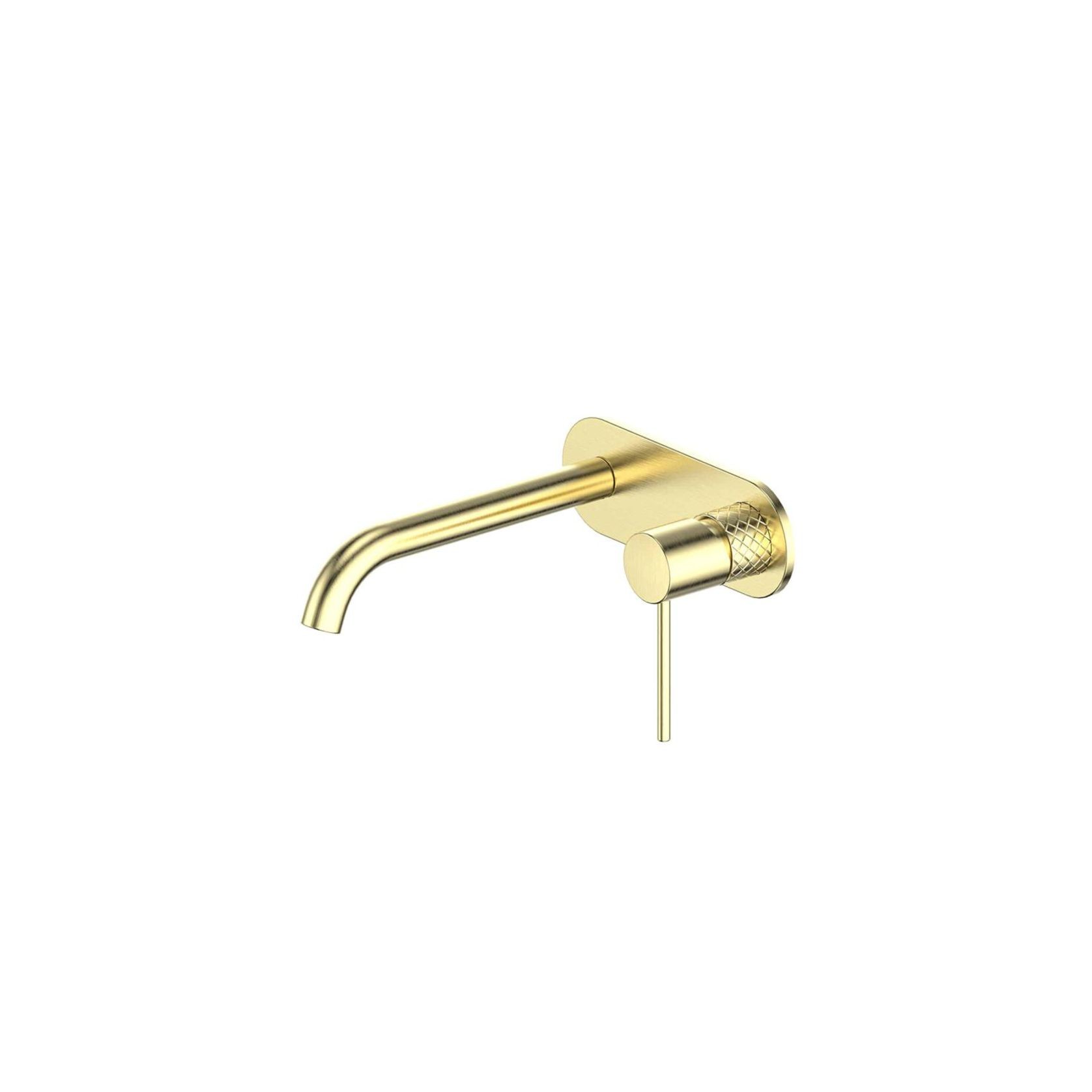 Textura Wall Basin Mixer W/ Plate gallery detail image