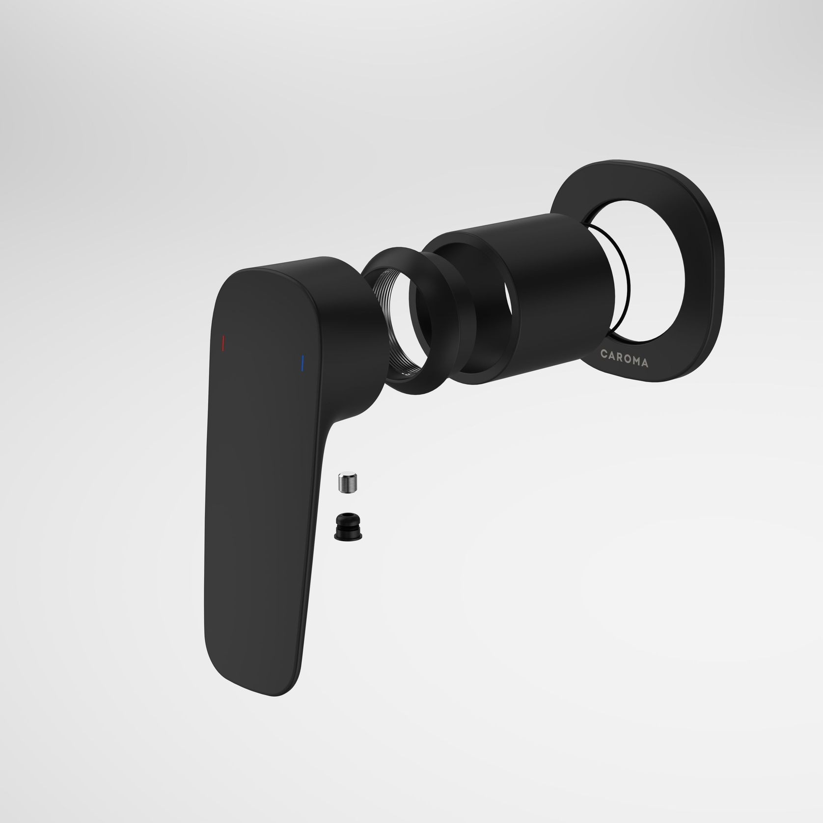 Contura II Bath/Shower Mixer  | Matte Black gallery detail image