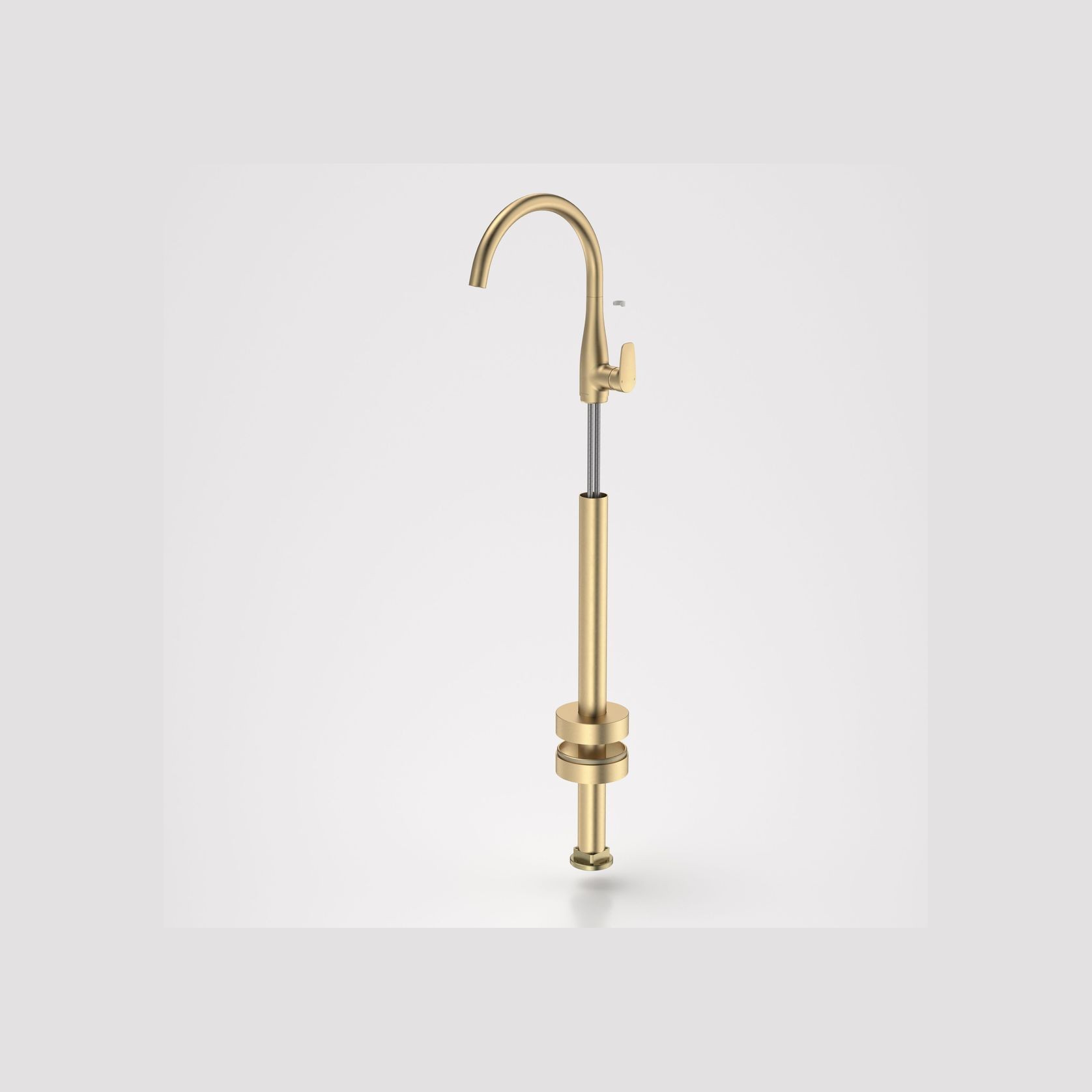 Contura II Freestanding Bath Filler - Trim Kit  | Brushed Brass gallery detail image