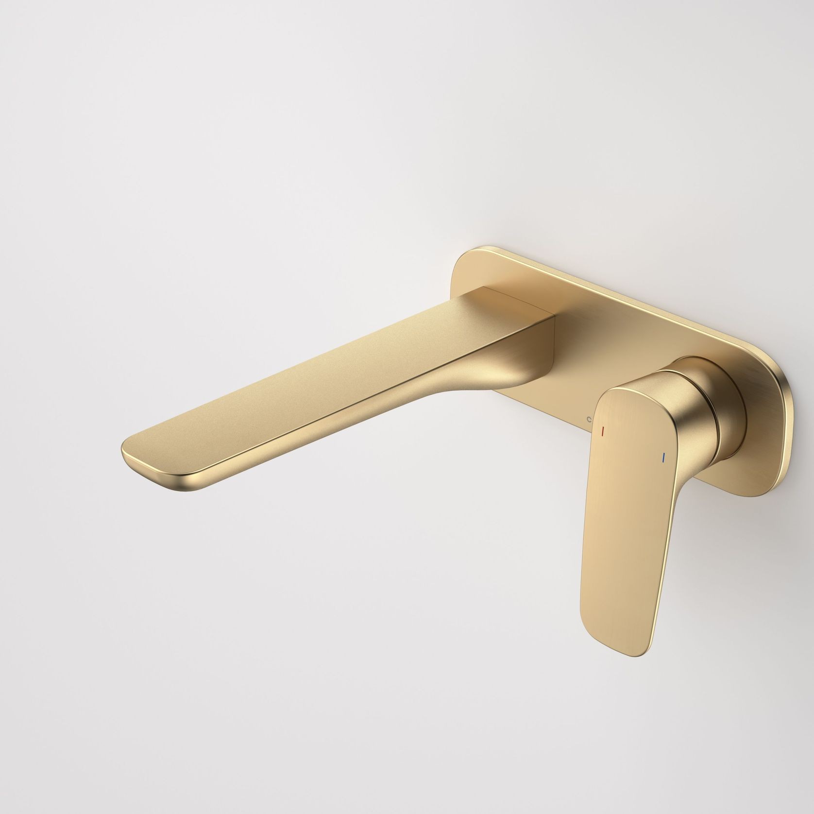 Contura II Wall Basin/Bath Mixer 180mm gallery detail image