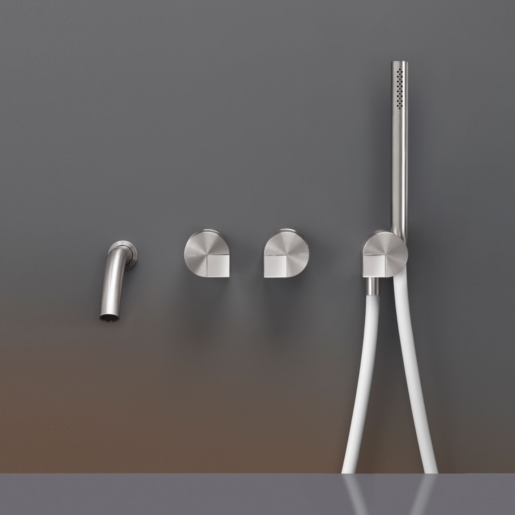 DUET Wall Mounted 2 Mixer For Bath/Shower by CEA gallery detail image