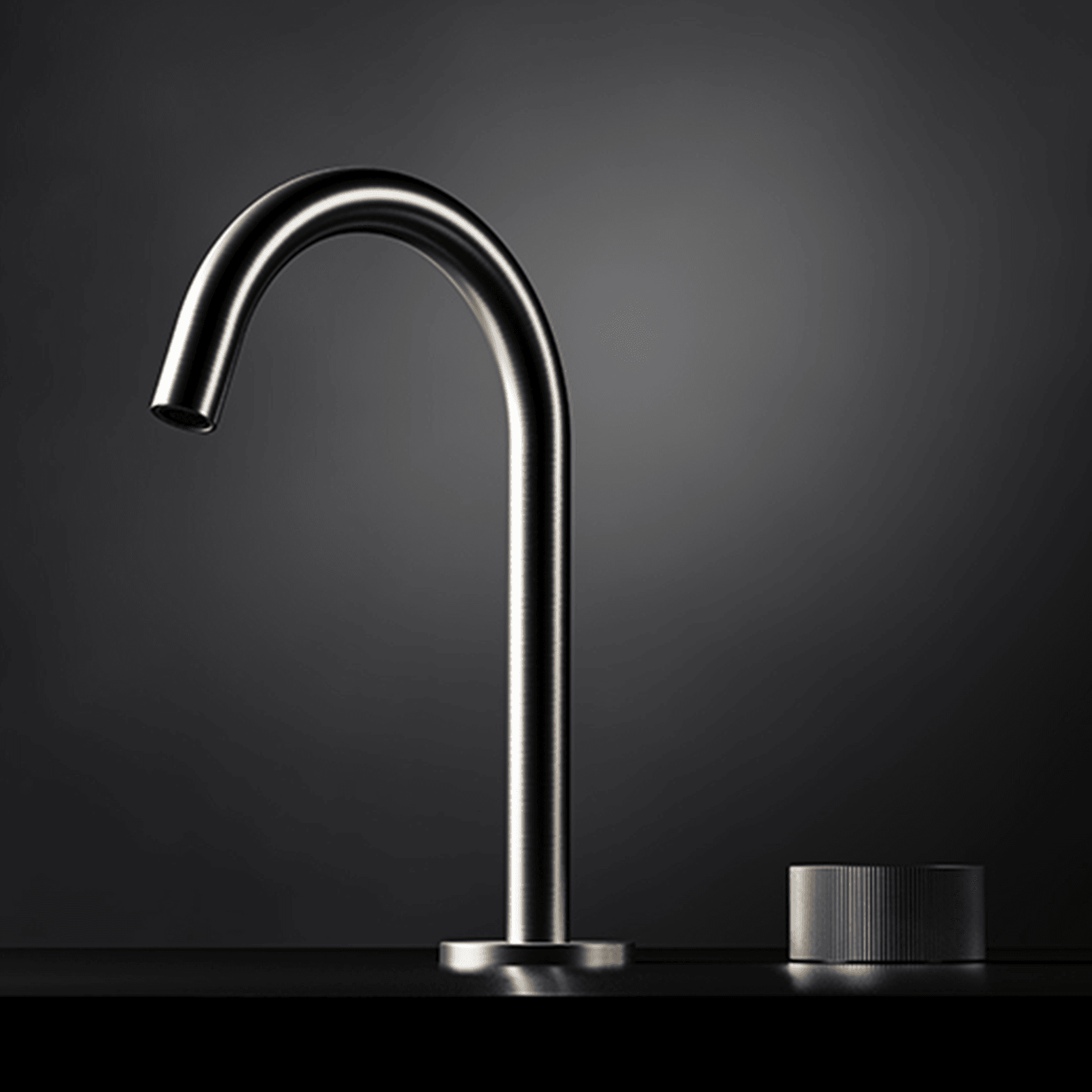 Lente 2 Tap Hole Progressive Deck Mounted Basin Mixer gallery detail image