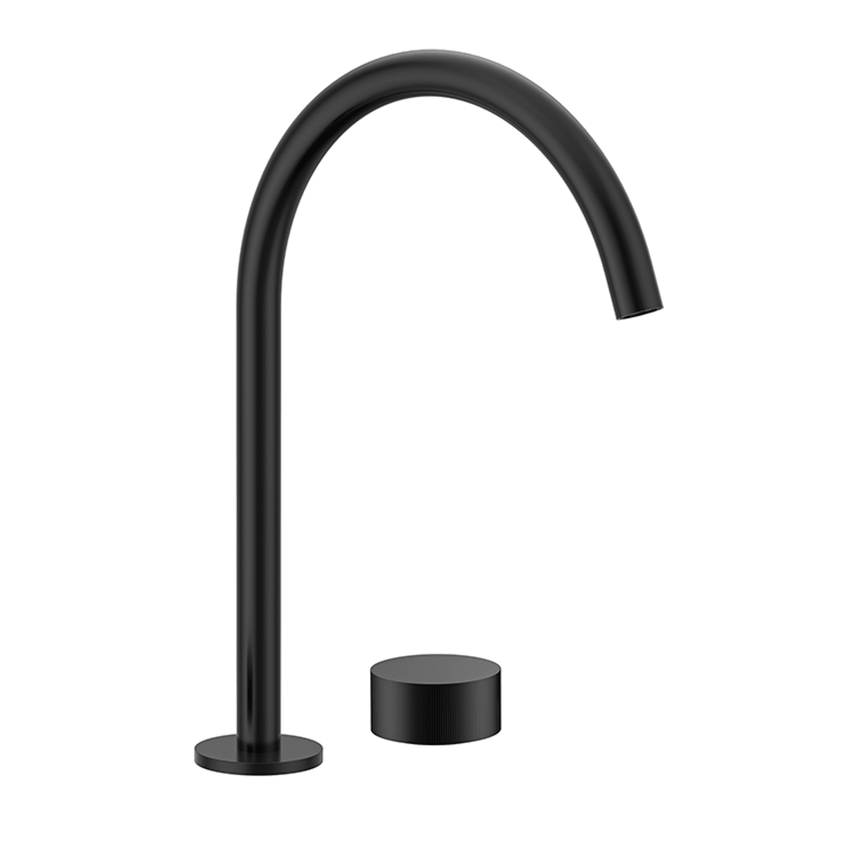 Lente Progressive High Spout Deck Mounted Basin Mixer gallery detail image
