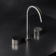 Lente 3 Tap Hole Deck Mounted Basin Mixer gallery detail image