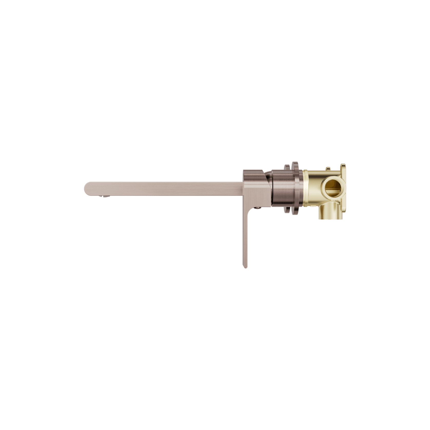Bianca Basin/Bath Mixer Back Plate 230mm | Brushed Bronze gallery detail image