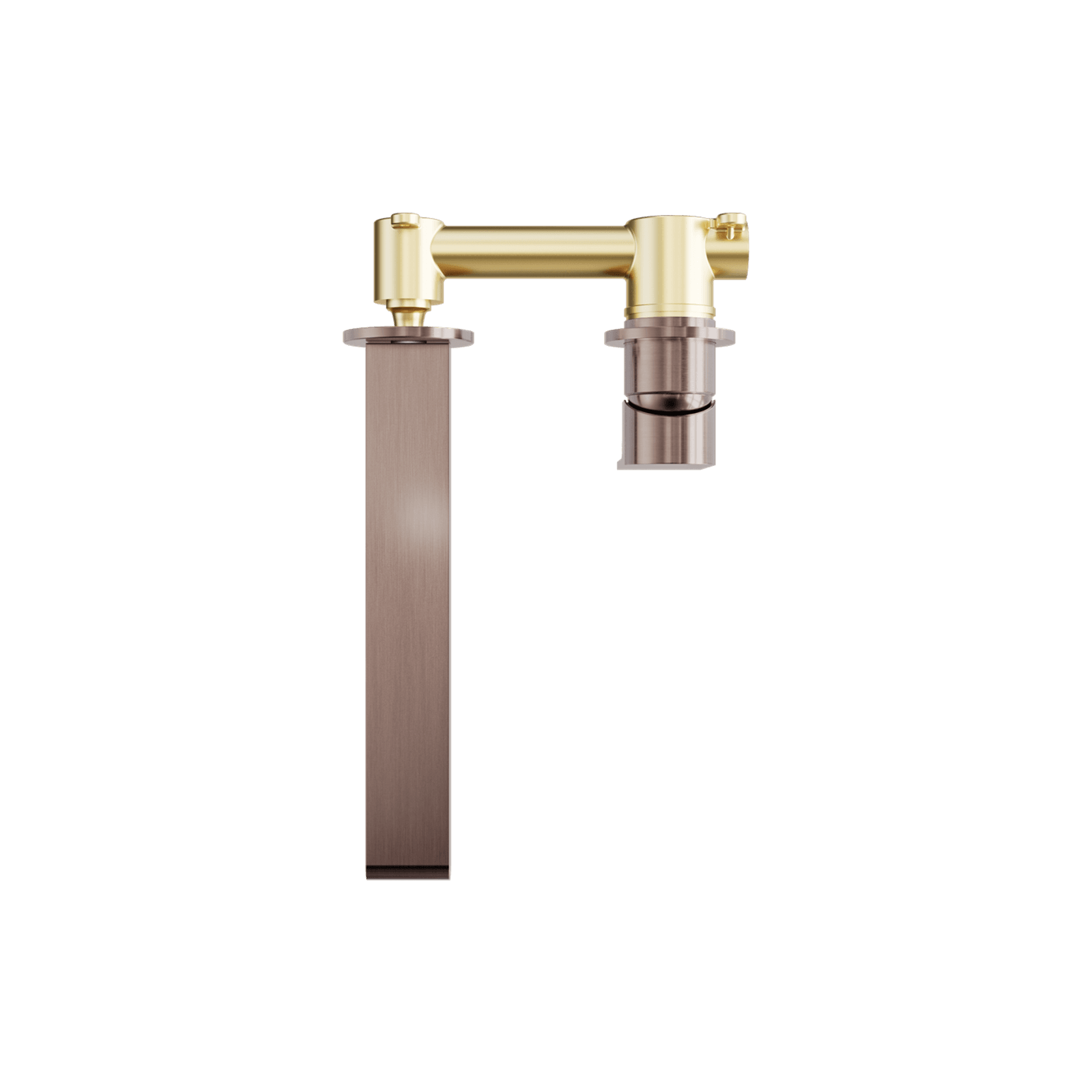 Bianca Mixer Separate Back Plate 187mm | Brushed Bronze gallery detail image