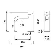 MILO 360 Deck Mounted Mixer by CEA gallery detail image