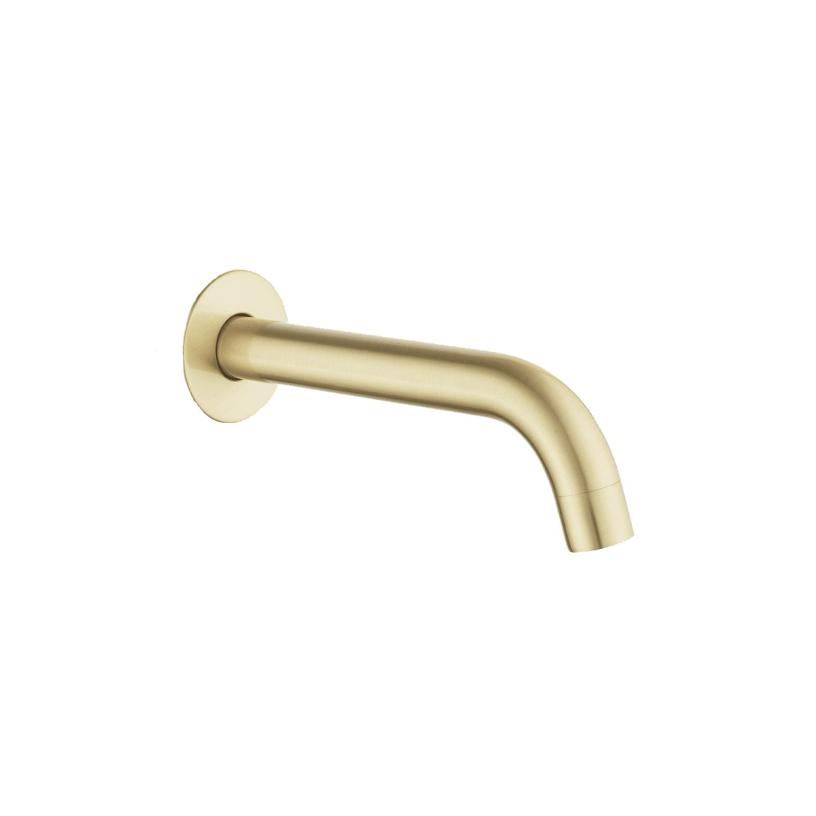 Lucid Pin Wall Spout Light Brushed Brass gallery detail image