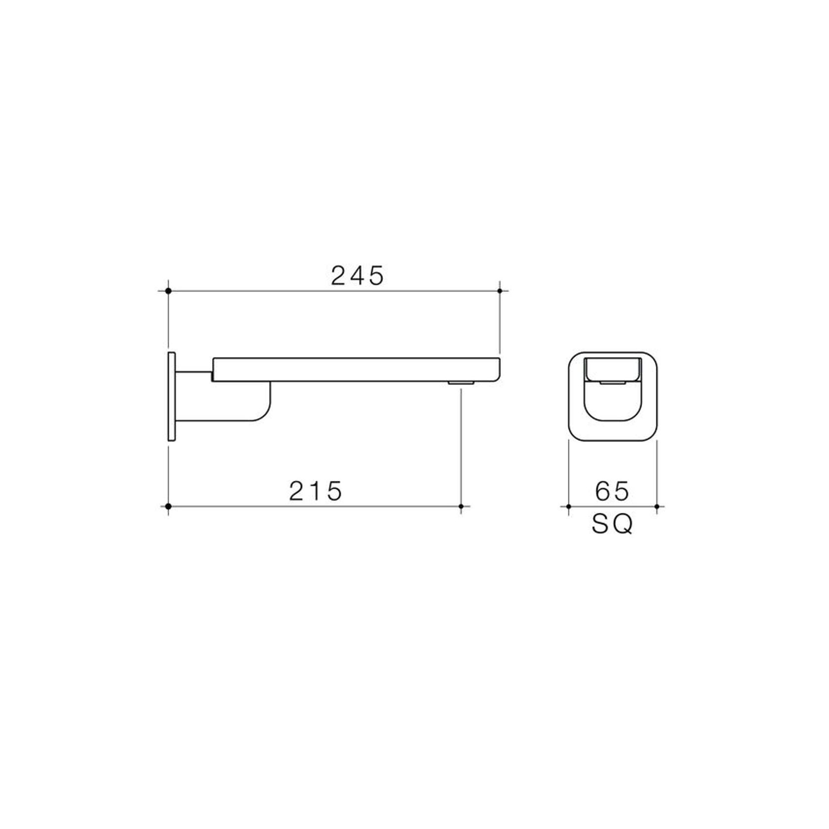 Waipori MK2 Swivel Wall Bath Outlet gallery detail image