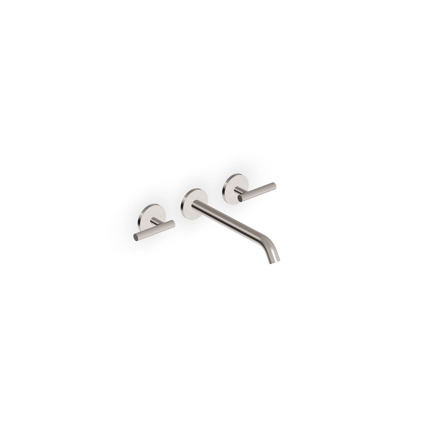 Pan S 3 Tap Hole Wall Mounted Basin Mixer 220mm gallery detail image