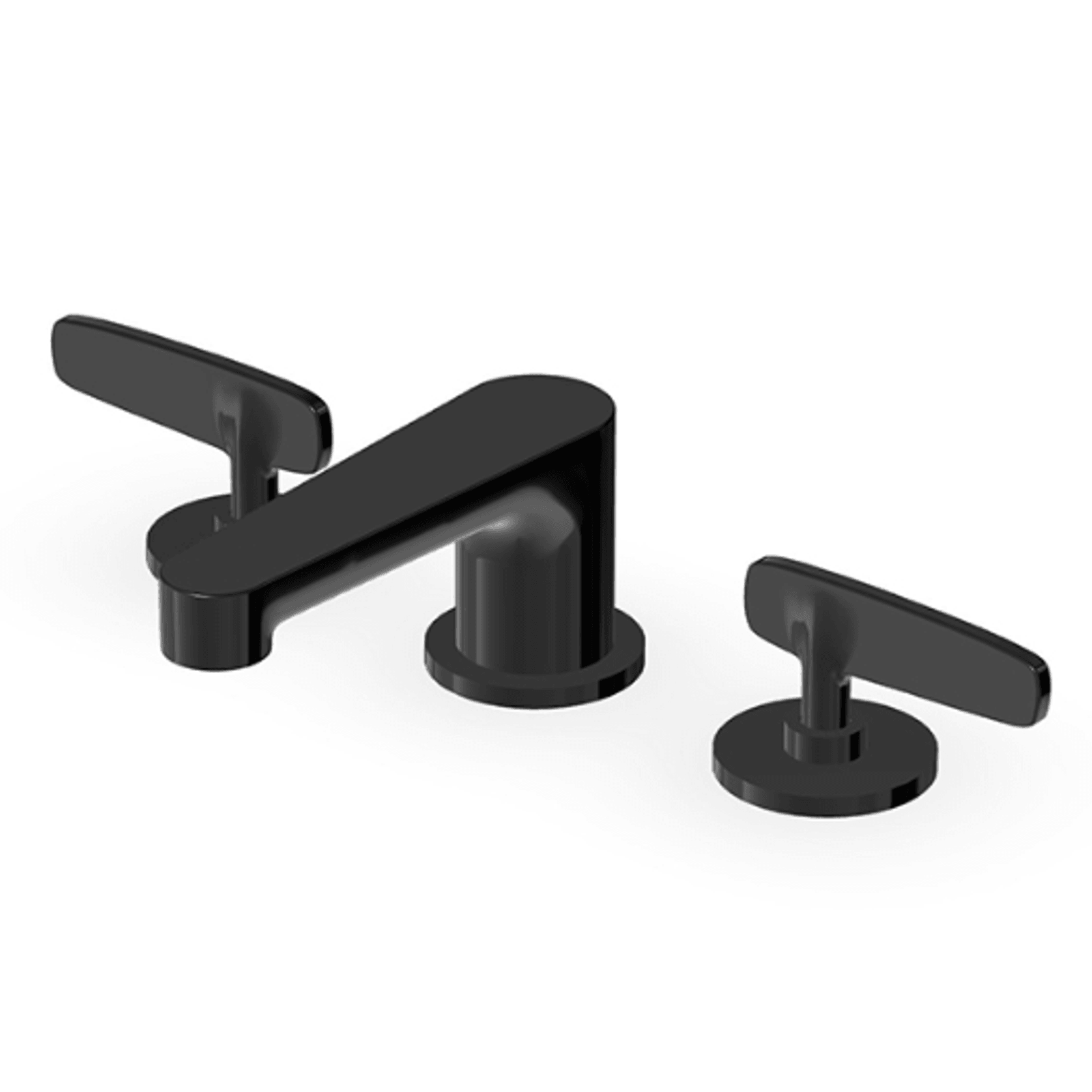 Veloce 3 tap hole Deck Mounted Basin Mixer gallery detail image