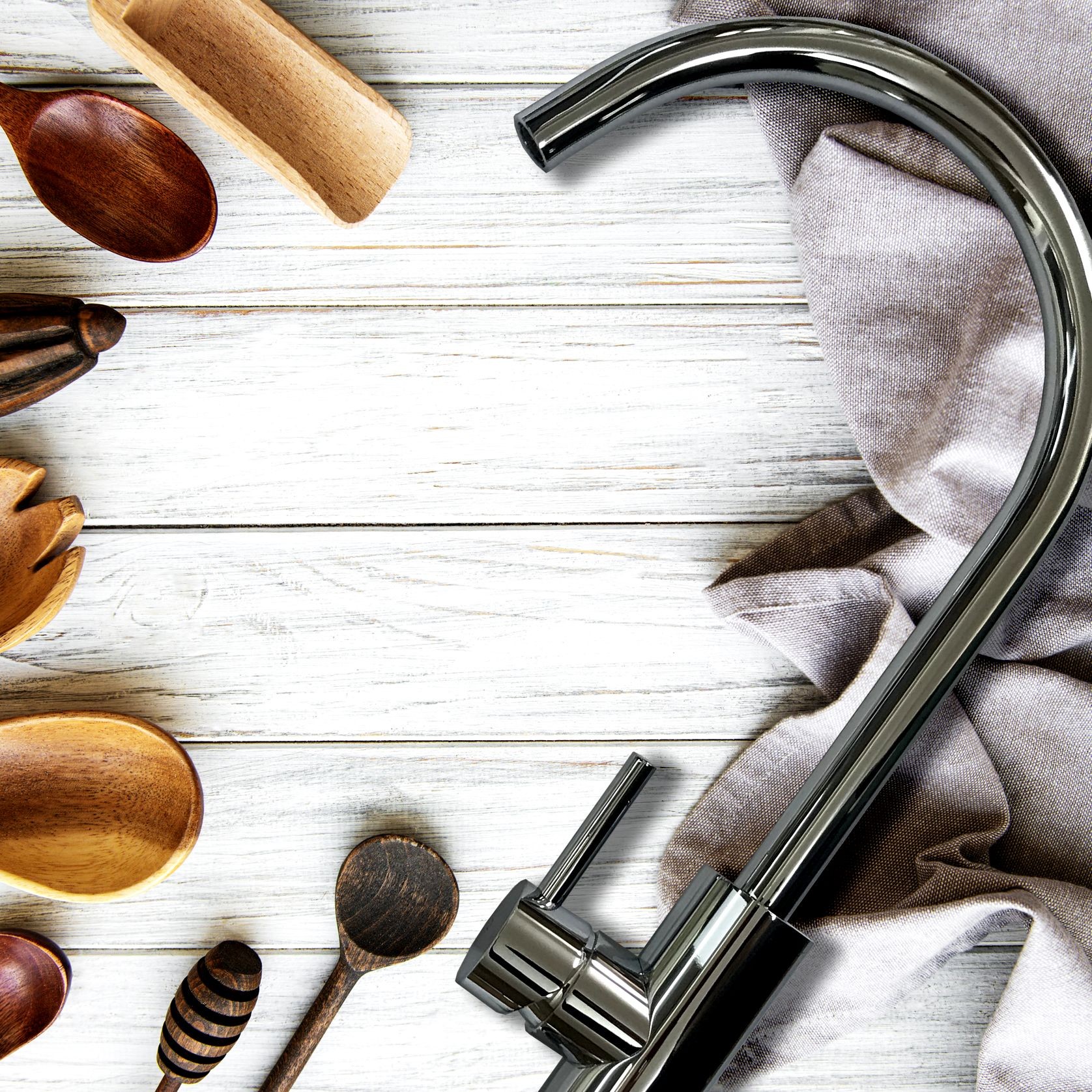 Storm Gooseneck Sink Mixer with Cold Start technology gallery detail image