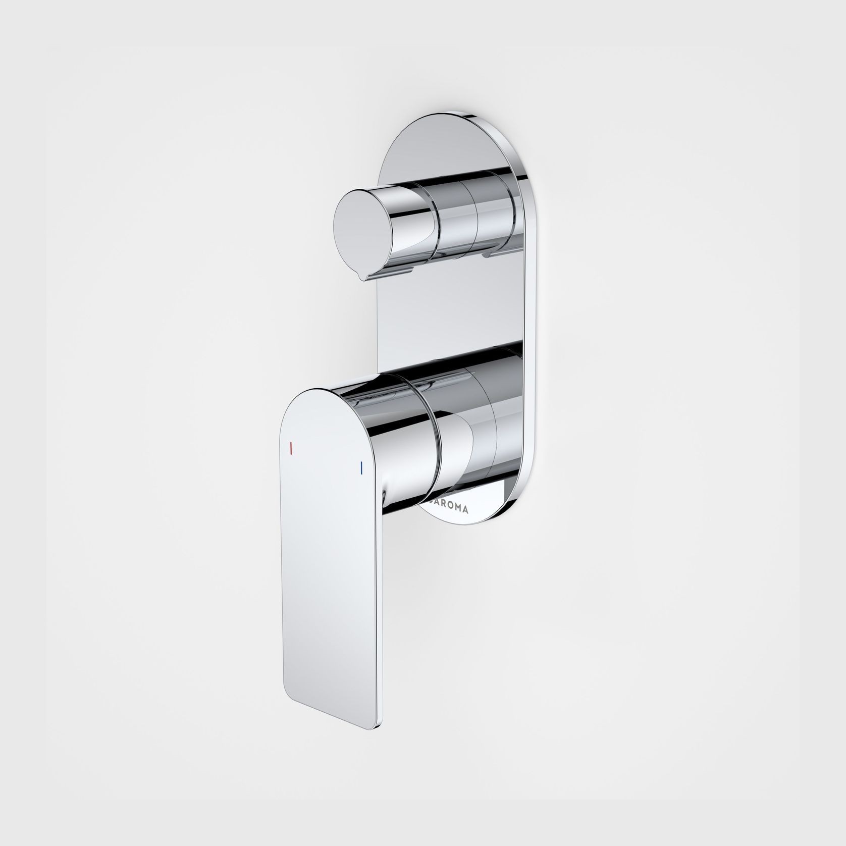 Urbane II Bath/Shower Mixer w/ Diverter Rounded Cover gallery detail image