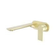 Urbane II Wall Basin/Bath Mixer 220mm Rounded Cover gallery detail image