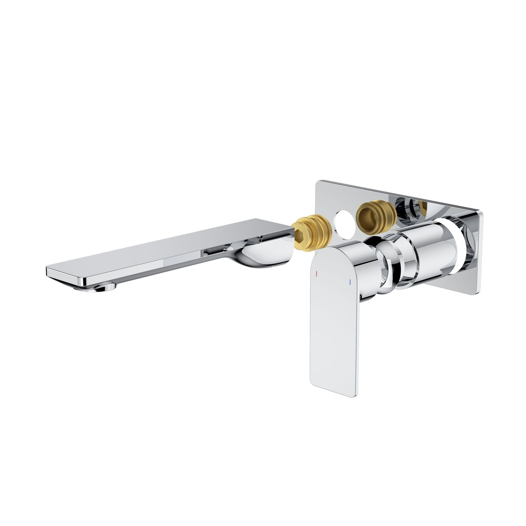 Urbane II Wall Basin Bath Trim Kit 180mm Rectangular Cover Plate gallery detail image
