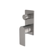 Urbane II Bath/Shower Mixer w/ Diverter Rectangle Cover gallery detail image