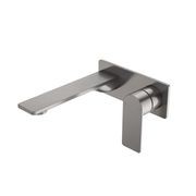 Urbane II Wall Basin/Bath Mixer 180mm Rectangular Cover gallery detail image