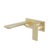 Urbane II Wall Basin/Bath Mixer 180mm Rectangular Cover gallery detail image