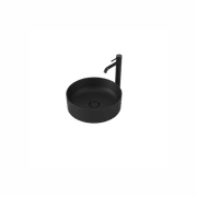 Liano II 400mm Round Above Counter Basin - Matte Black gallery detail image