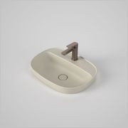 Contura II 530mm Inset Basin with Tap Landing (1 Tap H) gallery detail image