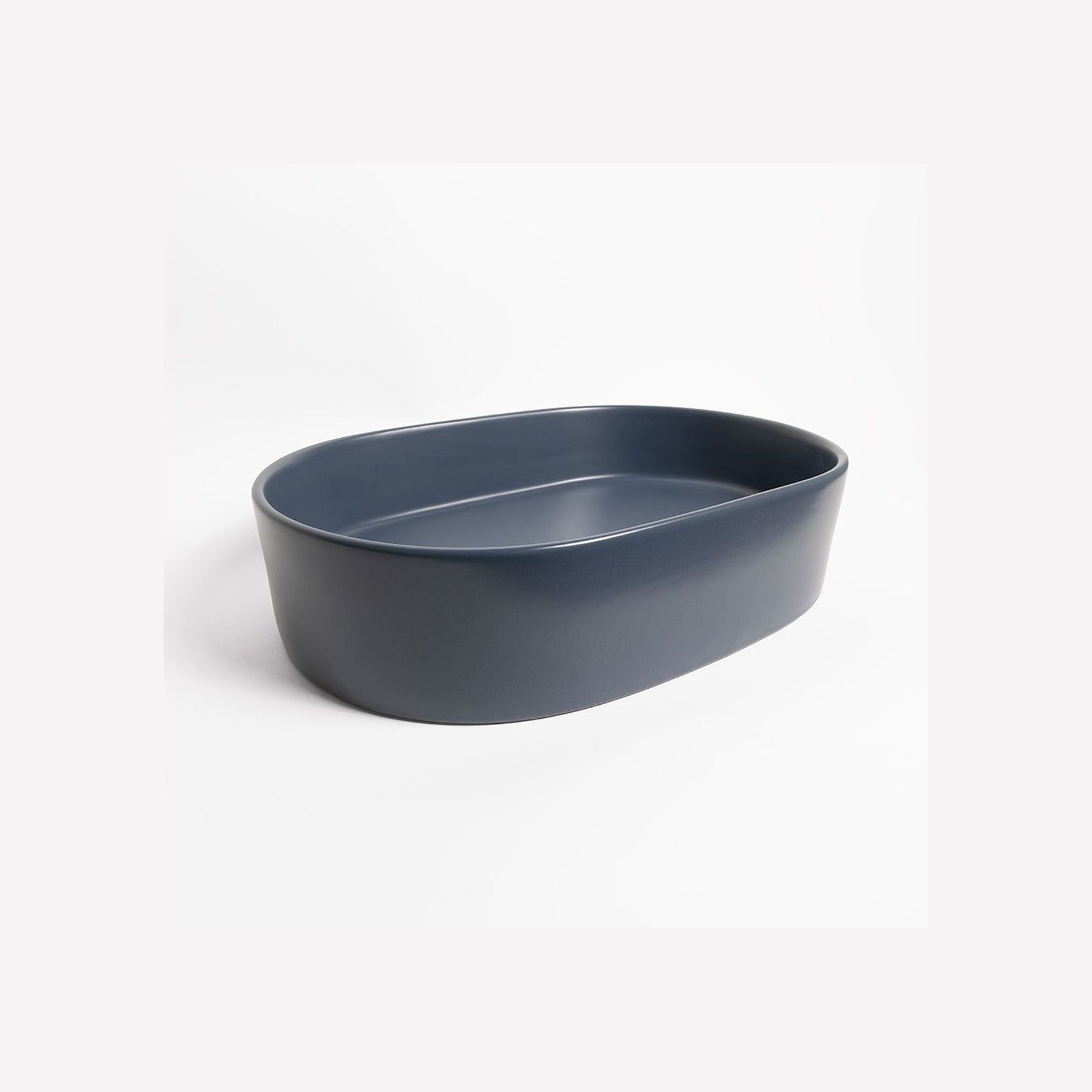 Petra Pill Matte Blue Basin gallery detail image