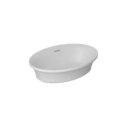 Flute Oval Vessel Basin gallery detail image