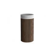 Doric Round Basin With Timber Pedestal gallery detail image