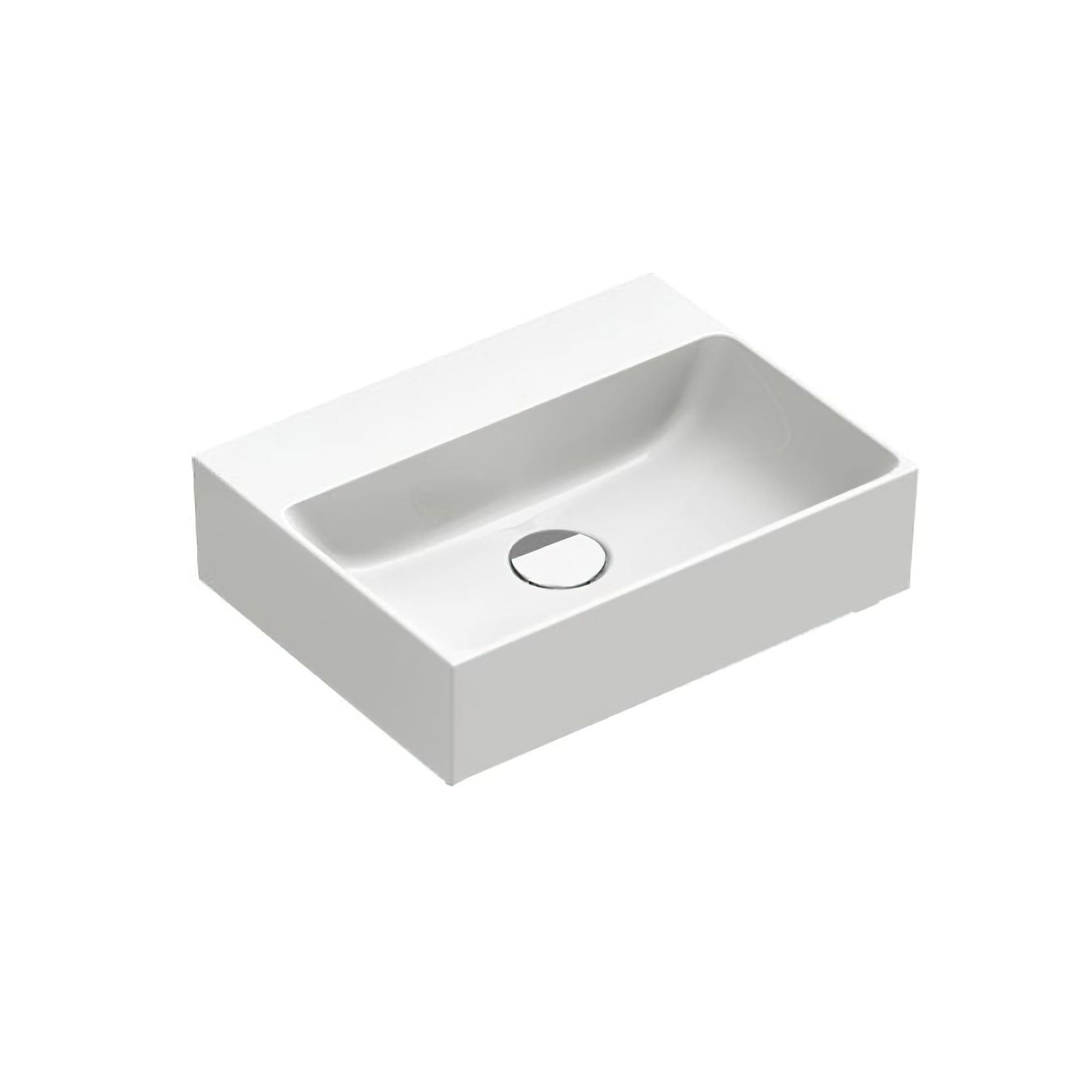 Verso 45 Basin White gallery detail image