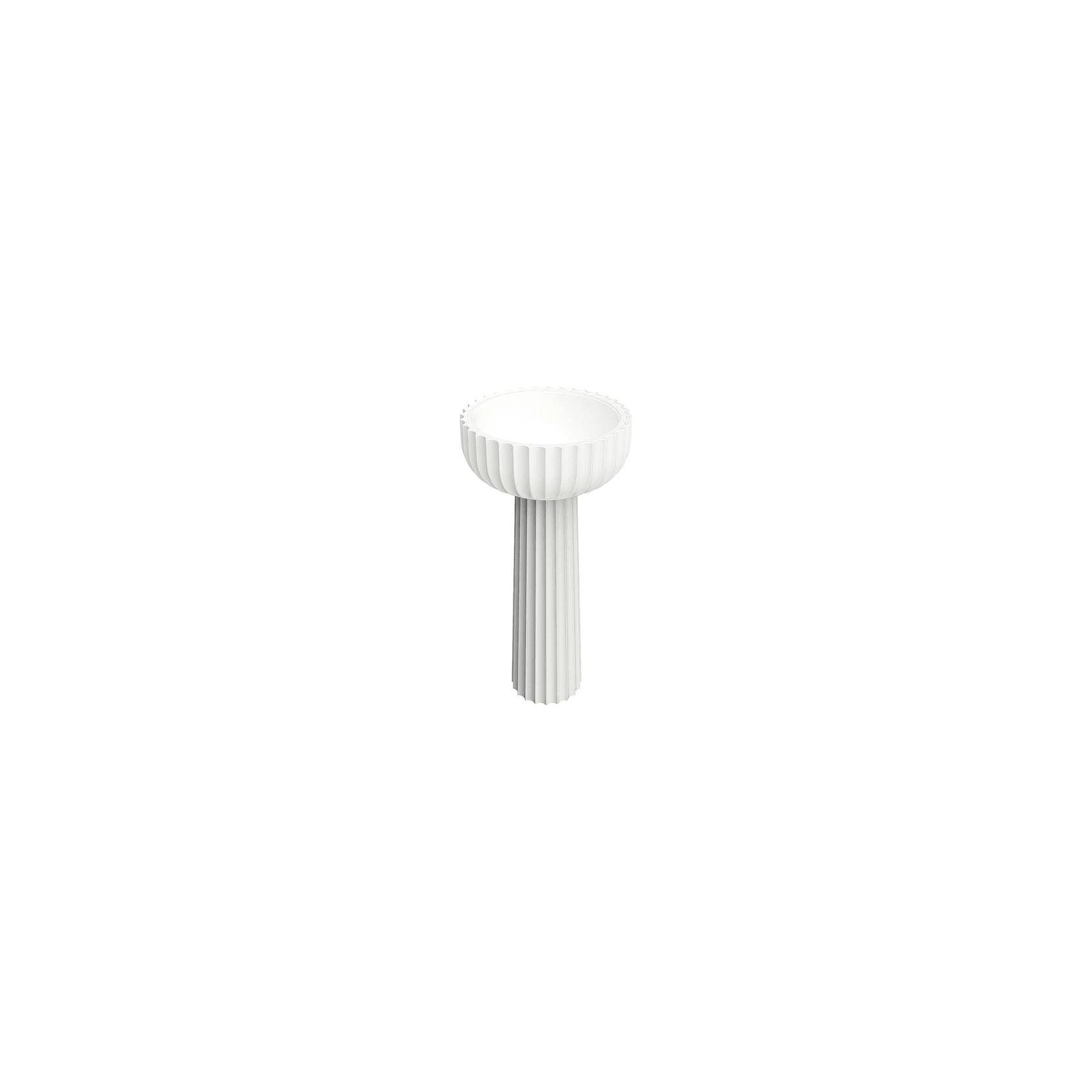Settecento Pedestal For 44/50 Vessel Basin gallery detail image