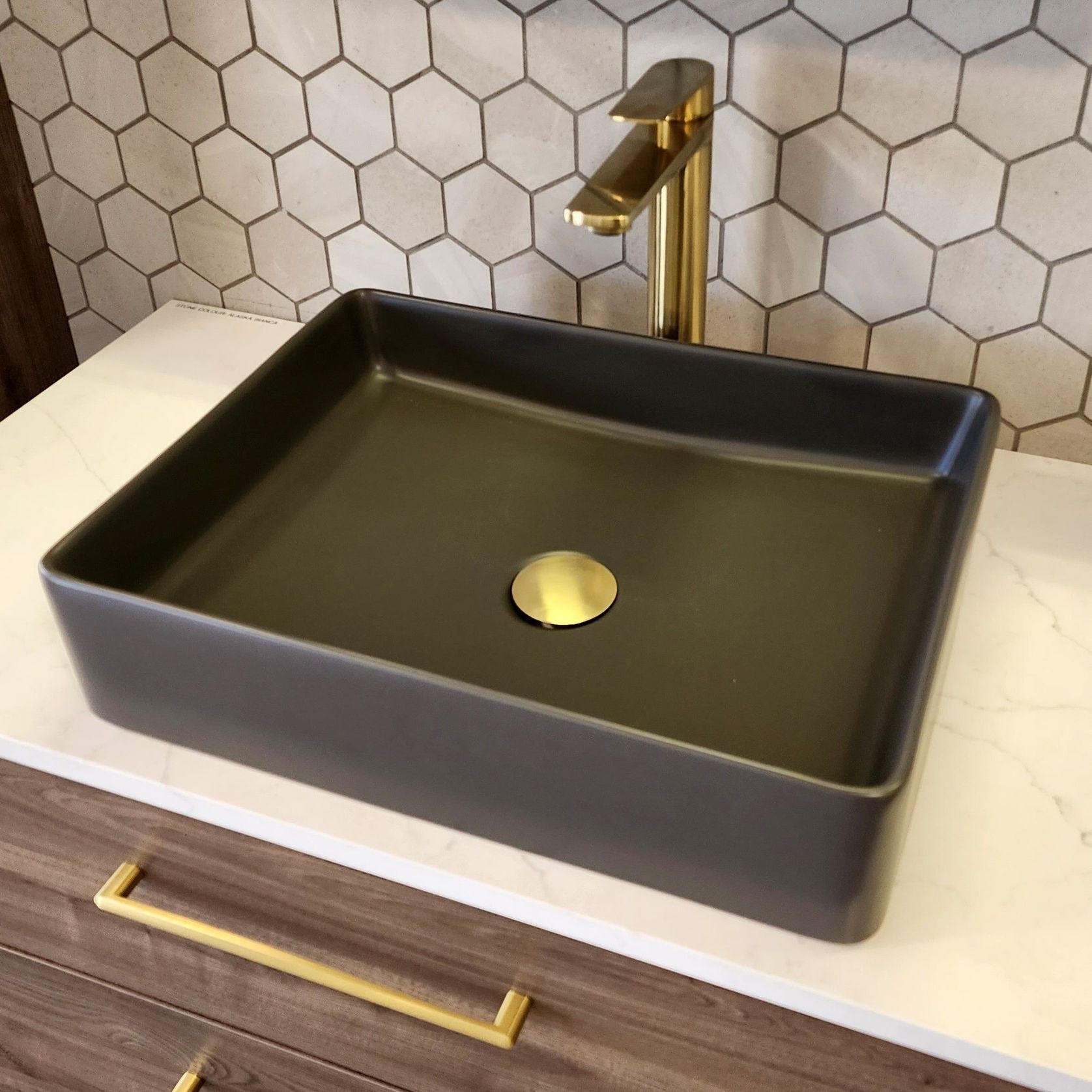 Code Pure Rectangle 470 Ceramic  Vessel Basin Range gallery detail image