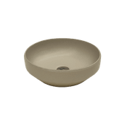 Terra 380 Round Vessel Basin Dune gallery detail image