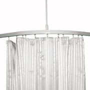 White PVC Shower Curtain - 1800 x 1800 gallery detail image