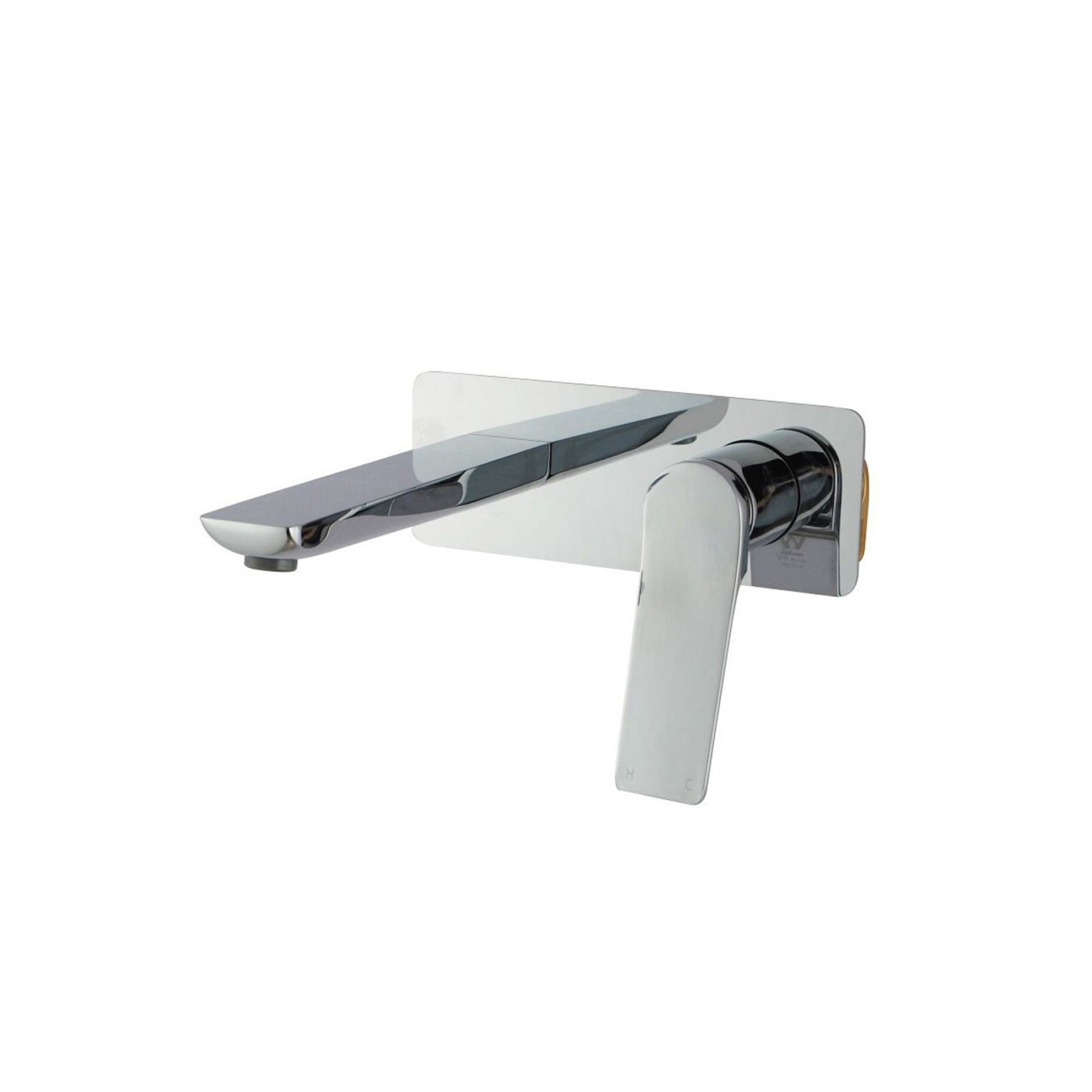 Rushy Wall Mixer with Spout Chrome gallery detail image