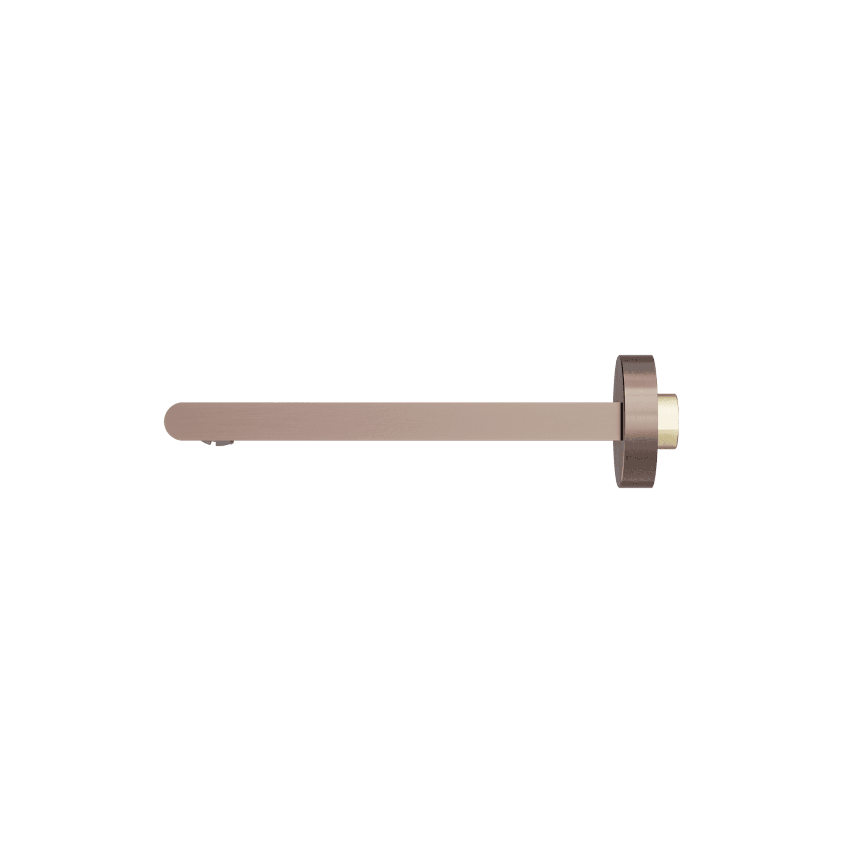 Bianca Fixed Bath Spout 200mm | Brushed Bronze gallery detail image