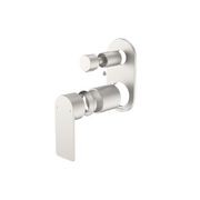 Urbane II Bath/Shower Mixer with Diverter Trim Kit Rounded Cover Plate gallery detail image