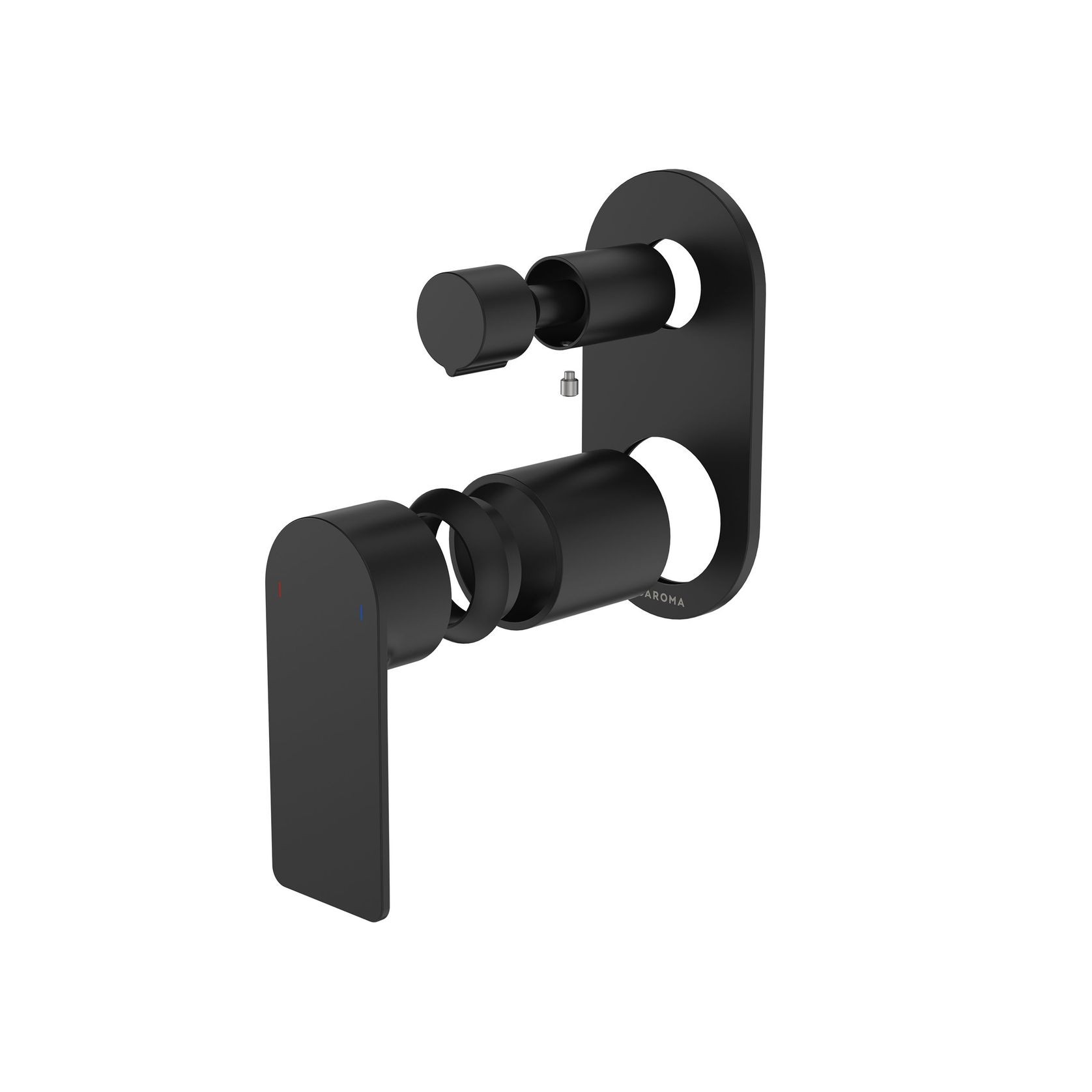 Urbane II Bath/Shower Mixer with Diverter Trim Kit Rounded Cover Plate gallery detail image