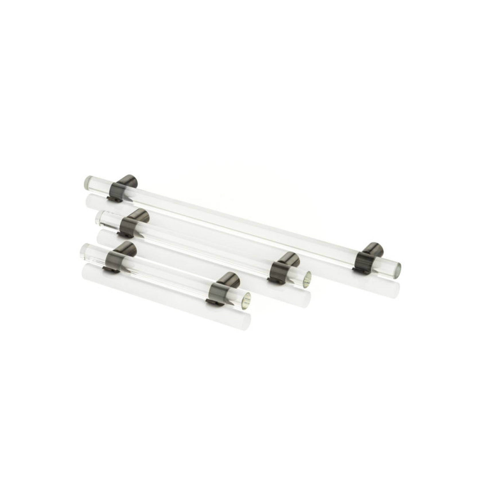 Joseph Giles - Snug Glass Cabinet Handle With Solid Brass Stems gallery detail image