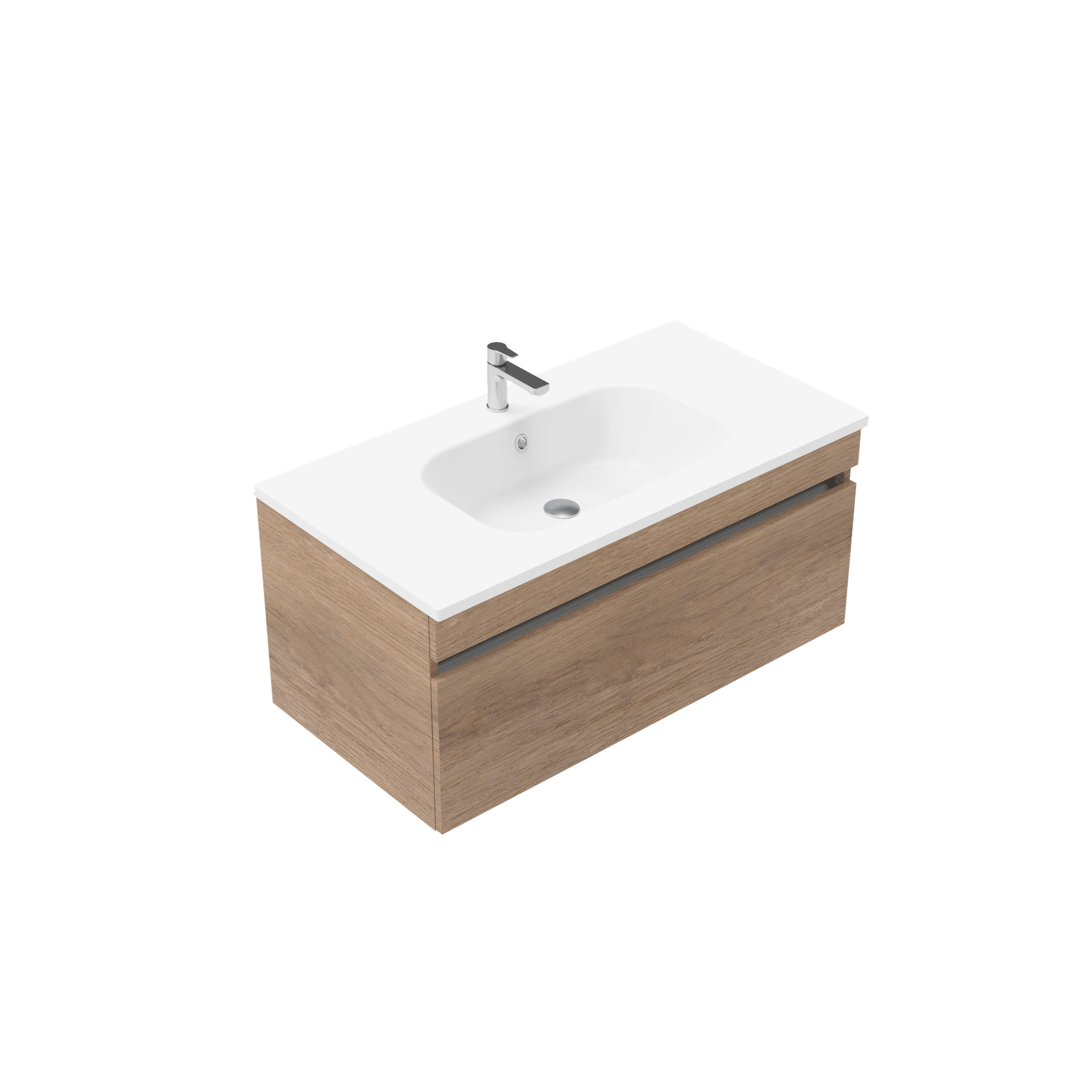 Brookfield Single Tier Wall Hung Vanity gallery detail image