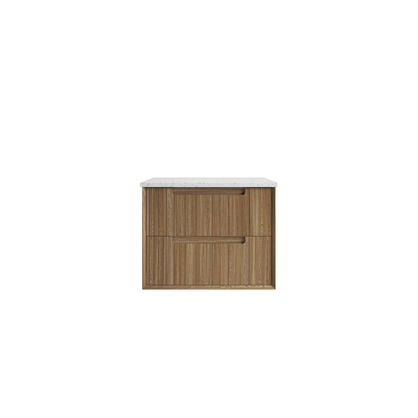 Aulic Voulari Framed Wall Hung 750m Harvest Oak Cabinet gallery detail image