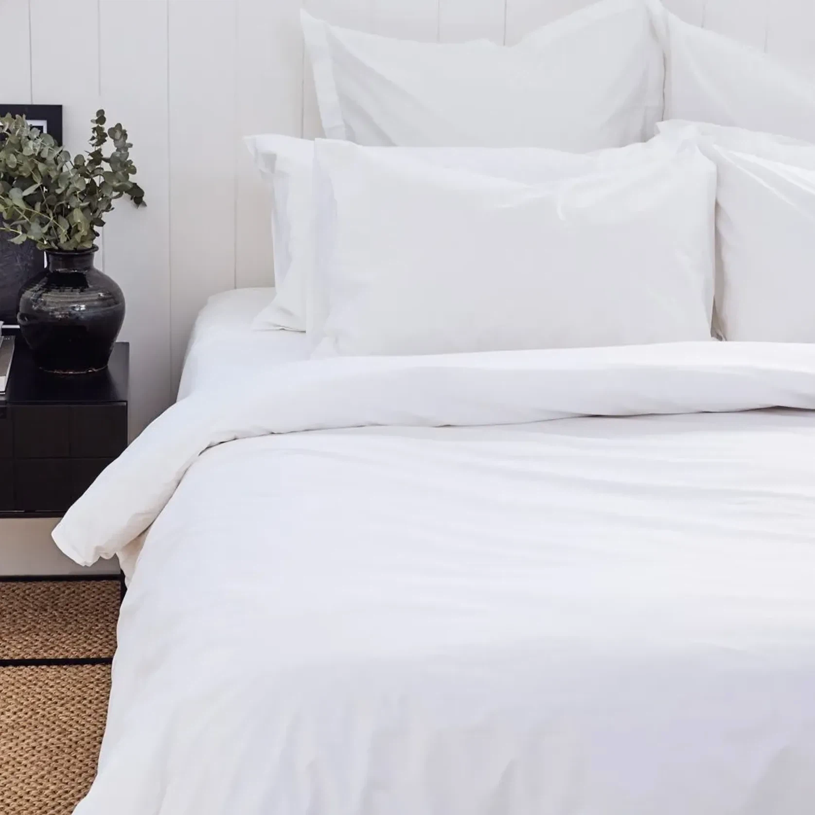 Cotton Percale Flat Sheets gallery detail image