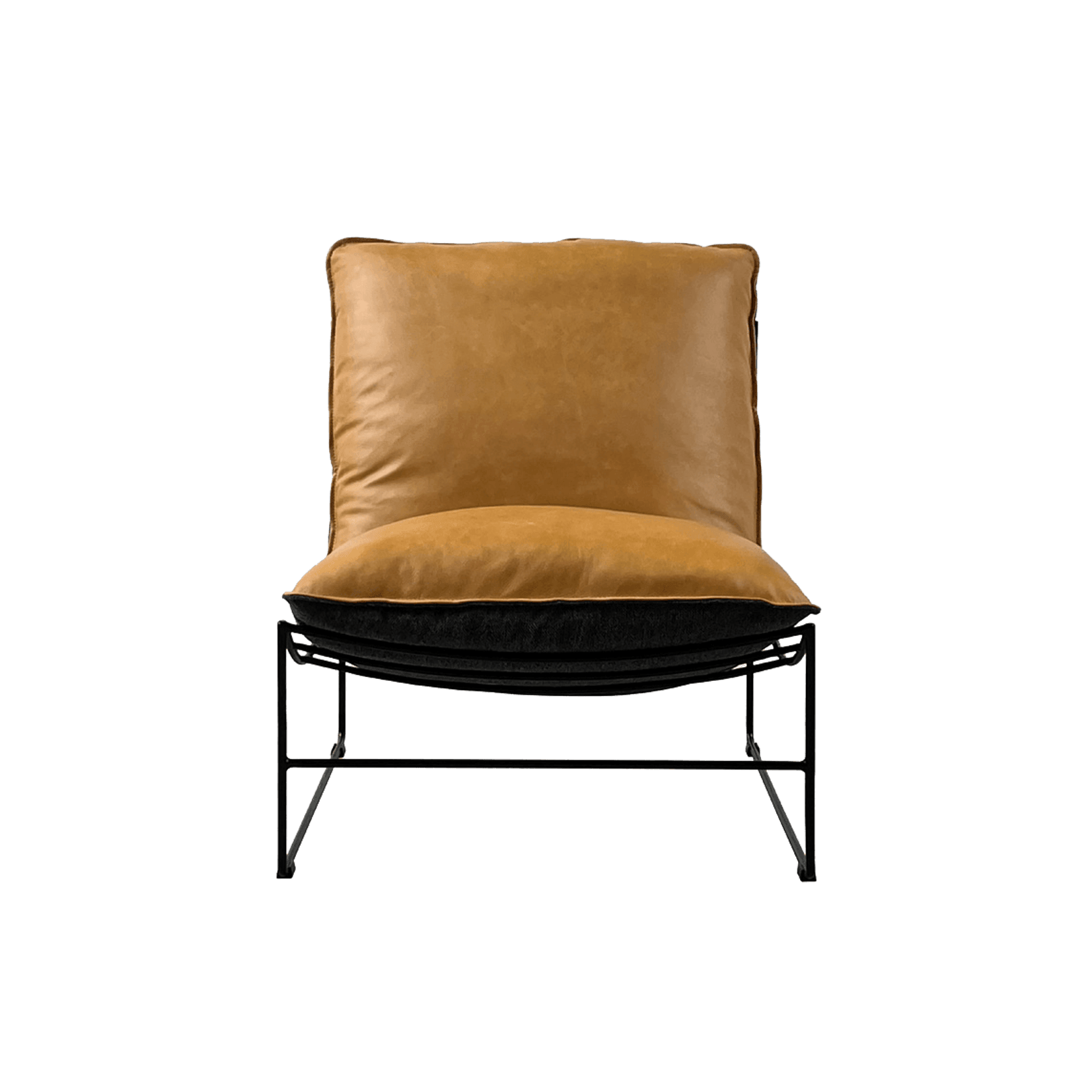 Leonardo Leather Lounge Chair gallery detail image