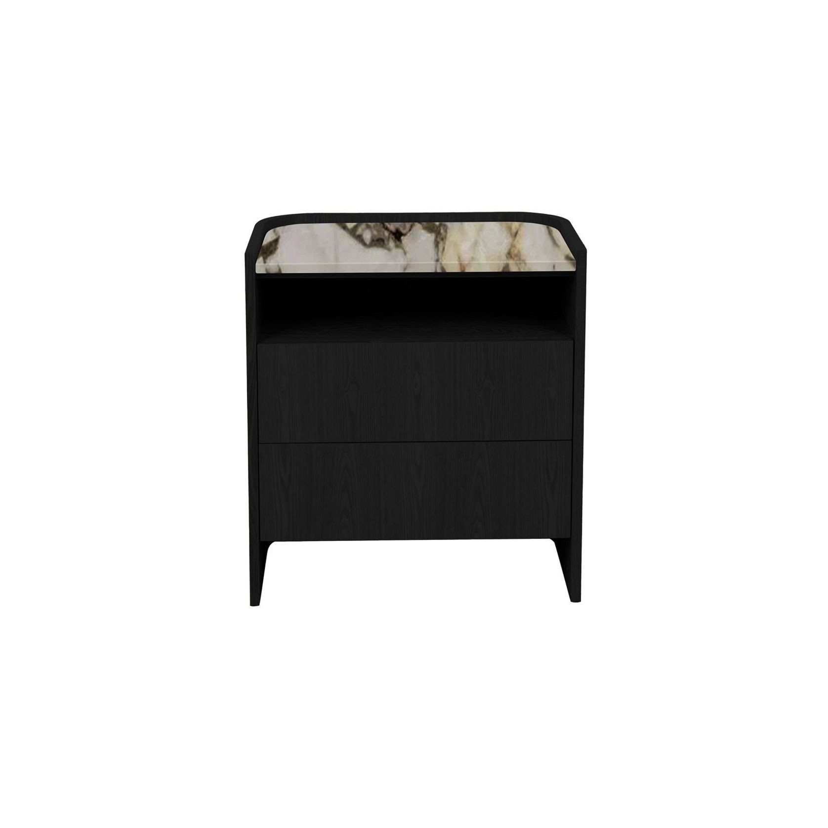 Elsie 2 Drawer Small Bedside gallery detail image
