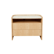Elsie Two Drawer Bedside gallery detail image