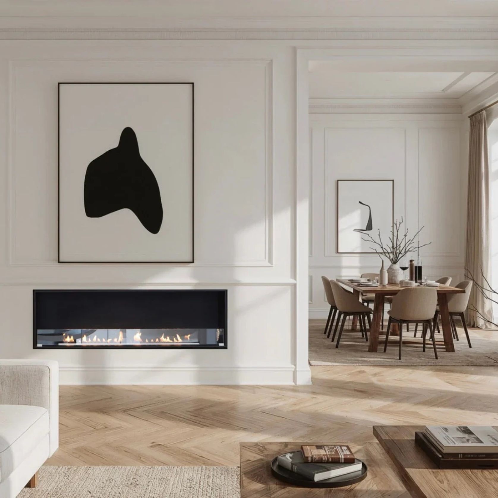 Decoflame BEV Denver F6 Fireplace gallery detail image