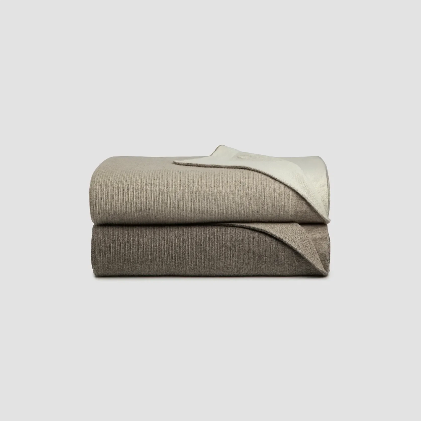 Reversible Rib Angora & Merino Wool Blankets gallery detail image