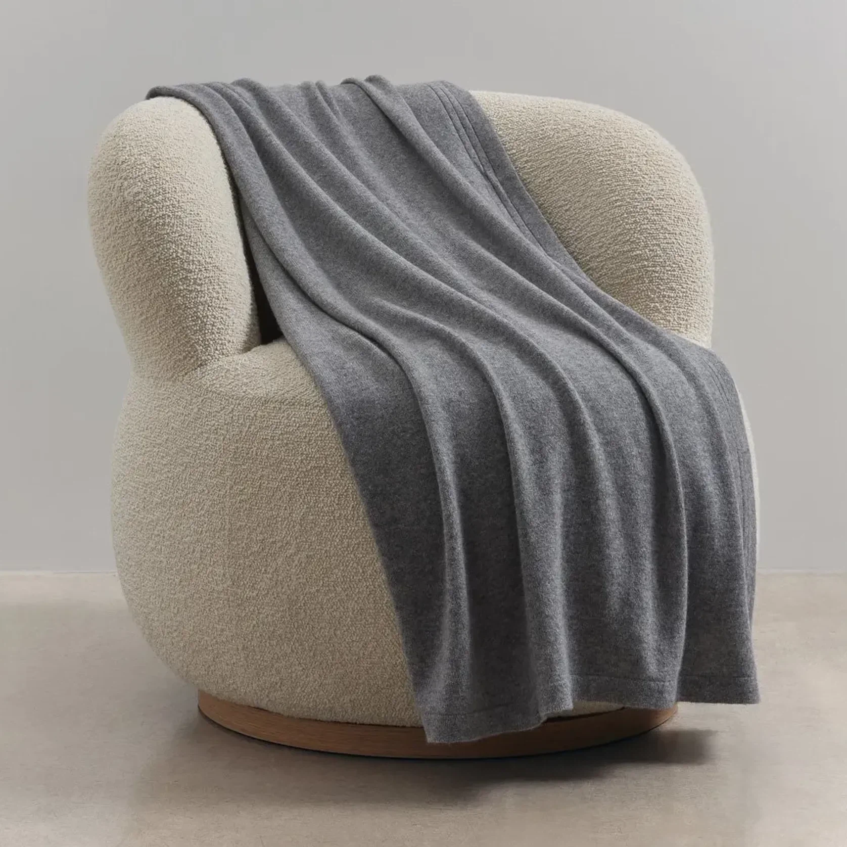 Jersey Italian Cashmere Throws, Wraps & Shawls gallery detail image