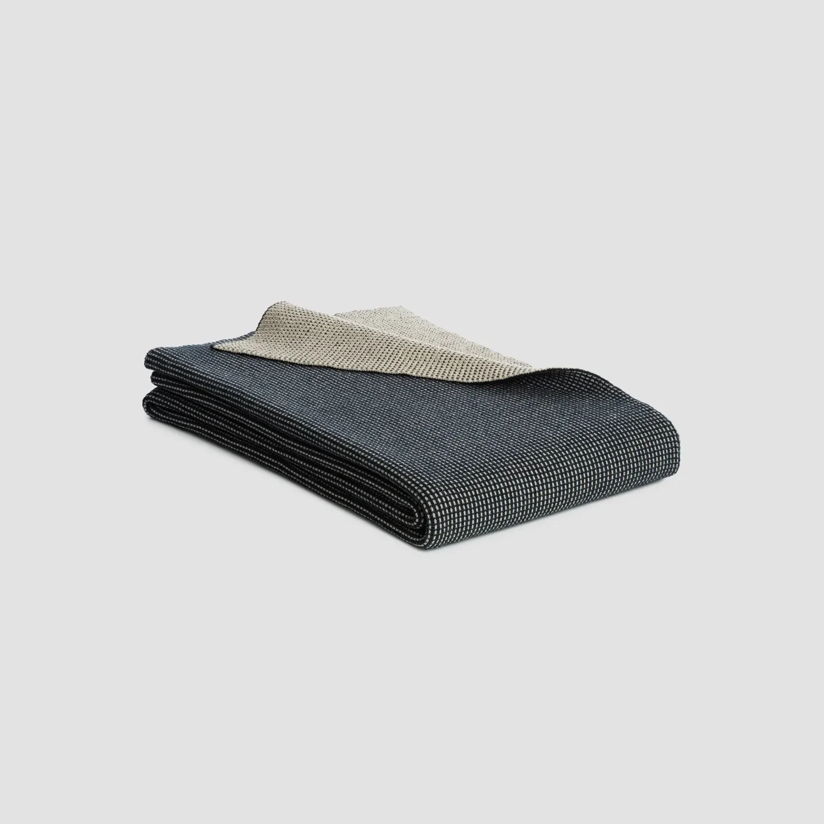Reversible Box Knitted Weighted Throws gallery detail image