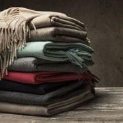 Fischbacher 1819 Alpaca Throw - Puro Mocha gallery detail image