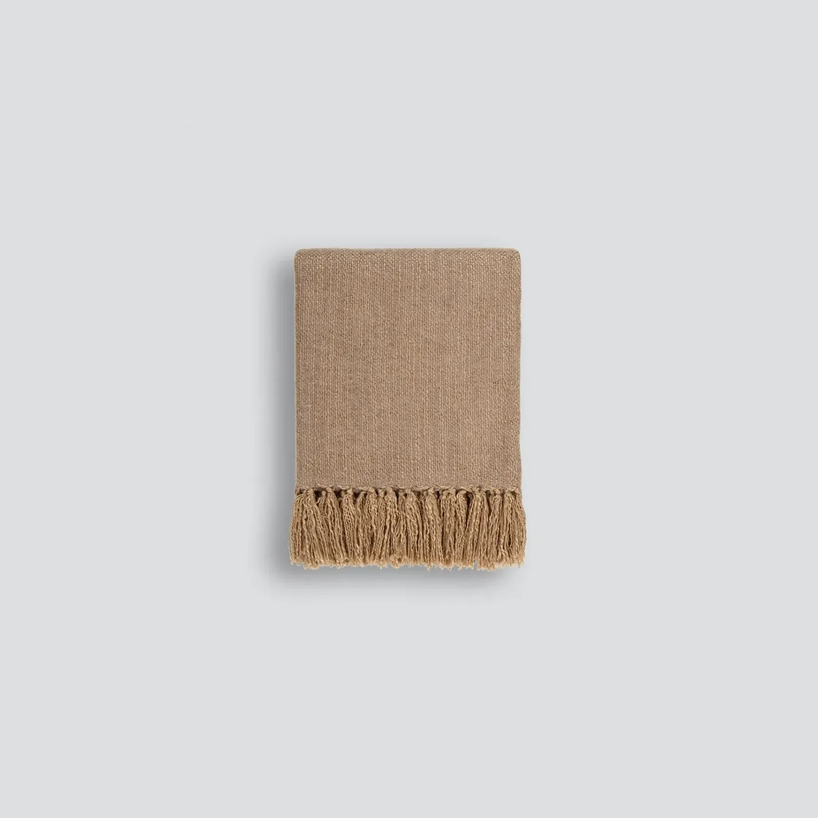 Baya Richmond Throw - Cumin | Acrylic/Wool Blend gallery detail image