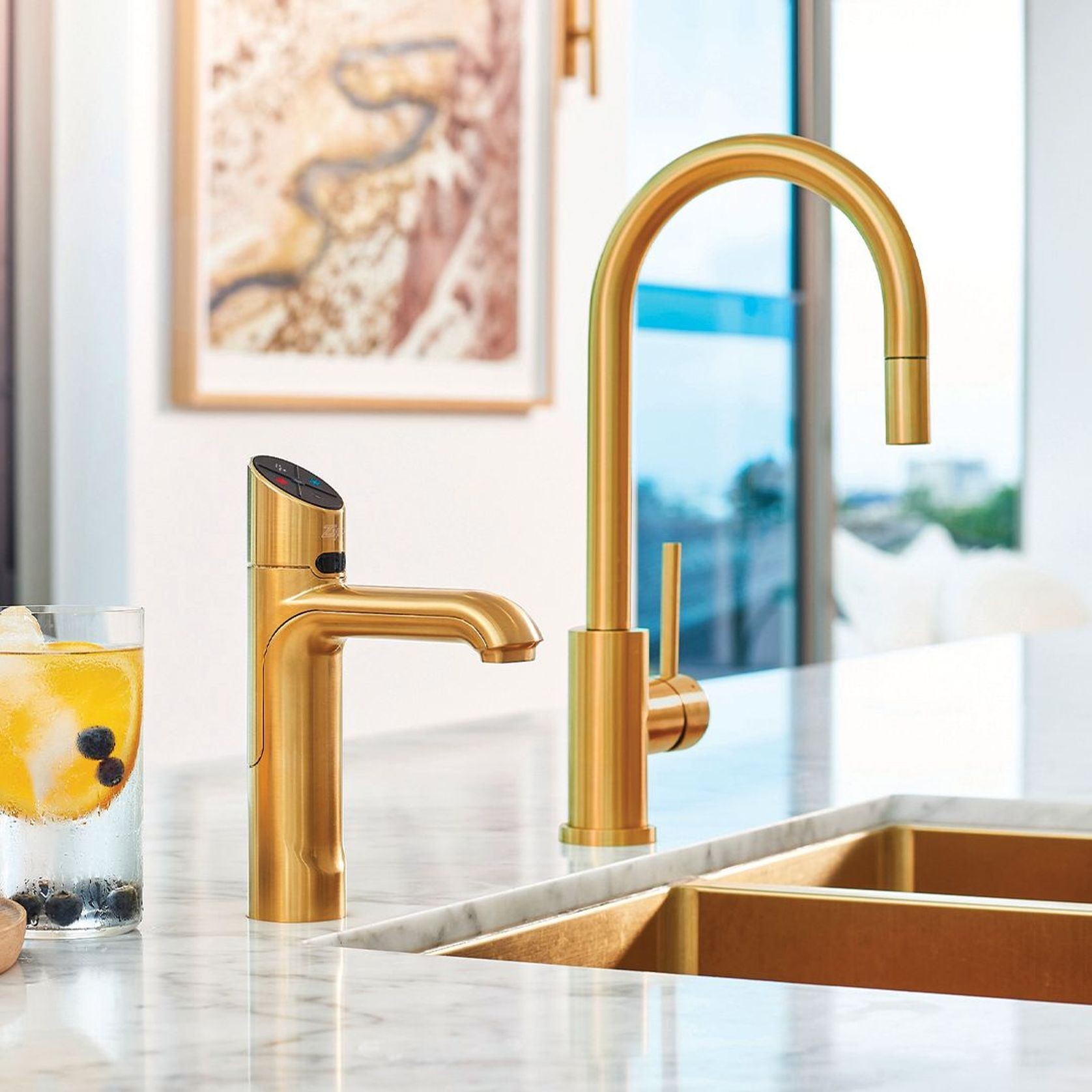 HydroTap G5 CS Classic Plus | Brushed Gold gallery detail image